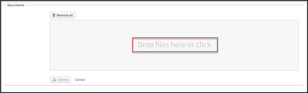  Select file for upload
